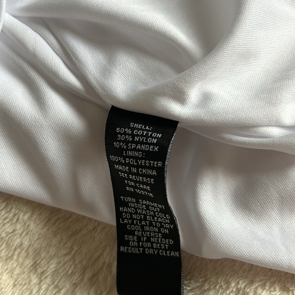 Sharagano White Lace Dress - Picture 6 of 6